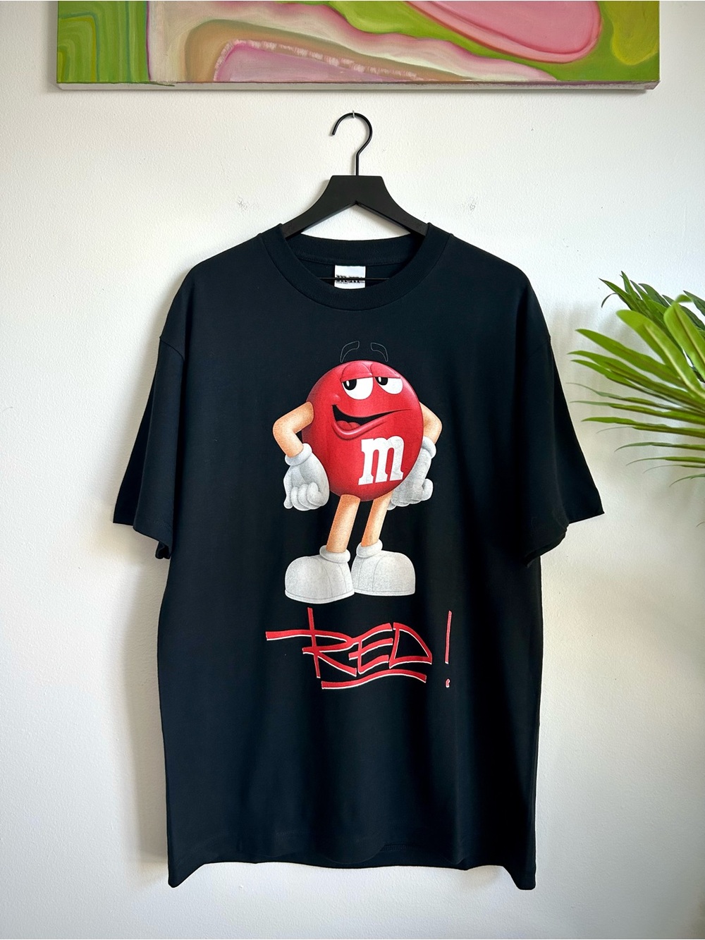 Vintage Y2K M&M Red T-Shirt